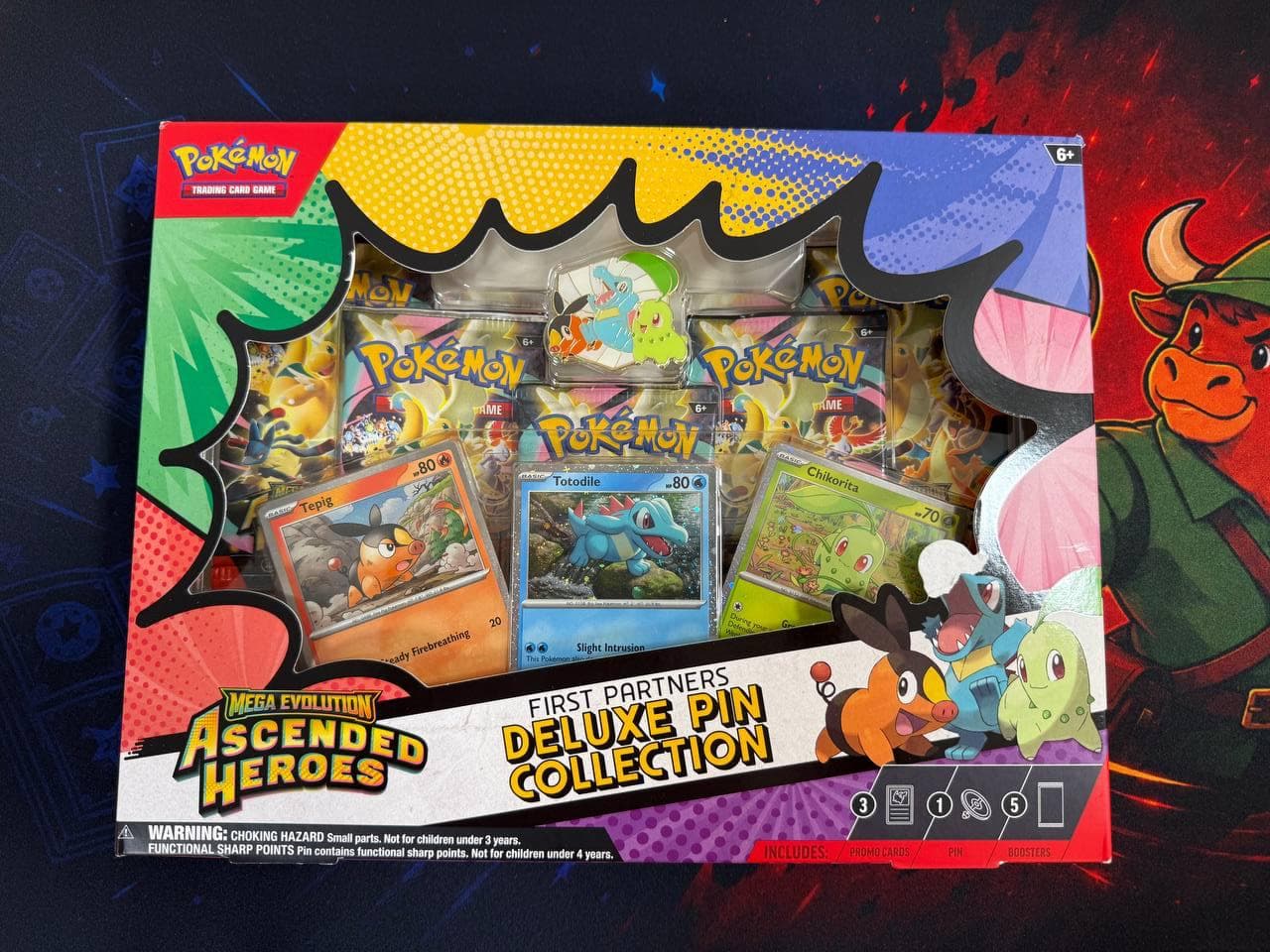 ביקורת מוצר: Ascended Heroes First Partners Deluxe Pin Collection
