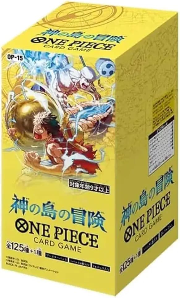 One Piece Card Game Booster Box The Adventure of The Island of God [OP-15] 24 Packs Japanese