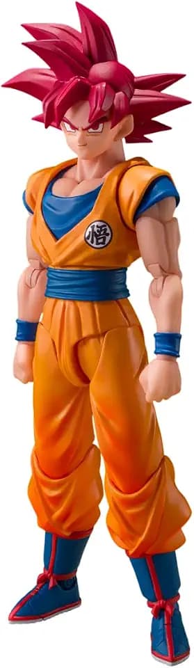 TAMASHII NATIONS Dragon Ball Super - Super Saiyan God Son Goku (God Aura) S.H.Figuarts Action Figure