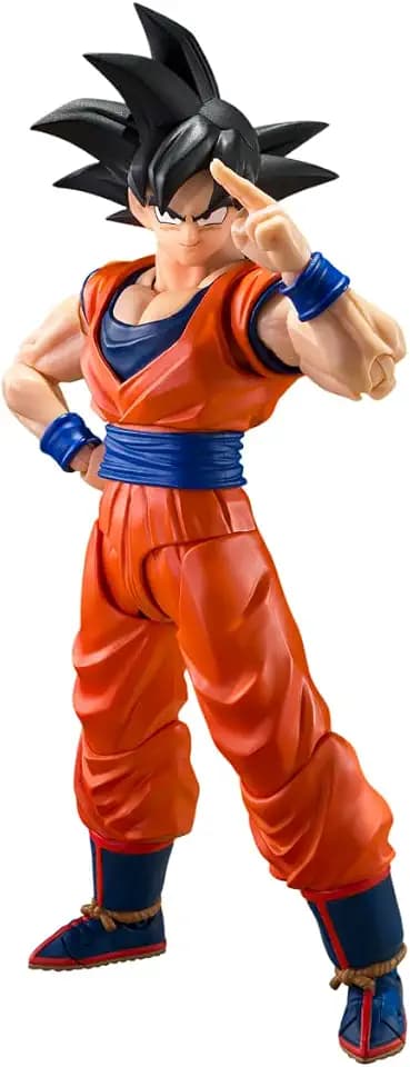 TAMASHII NATIONS Dragon Ball Z - Son Goku (The Kind-Hearted Saiyan) S.H.Figuarts Action Figure