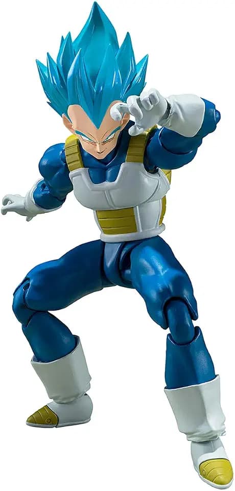 TAMASHII NATIONS Dragon Ball Super - SSGSS Vegeta -Unwavering Saiyan Pride- S.H.Figuarts Action Figure