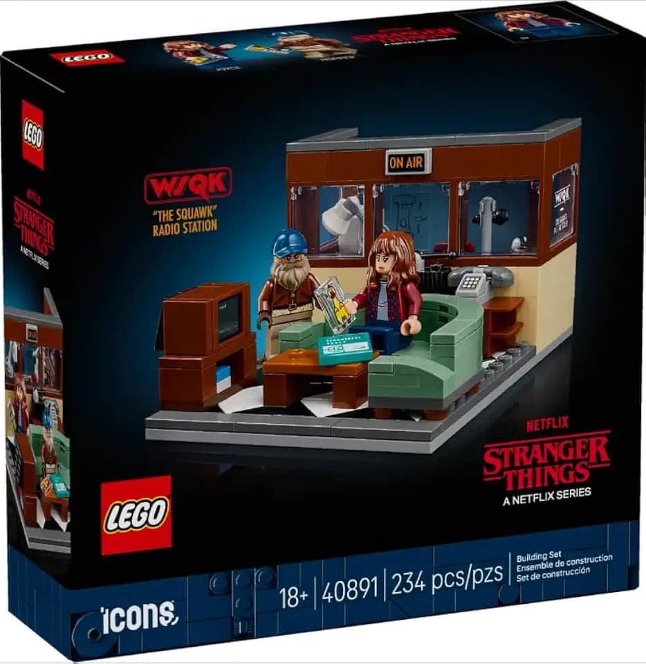 LEGO Stranger Things WSQK Radio Station (40891)
