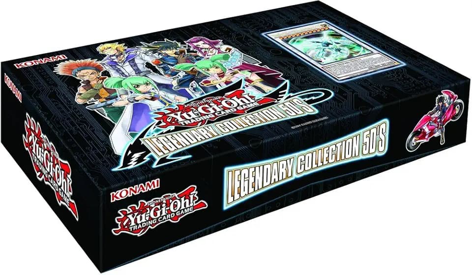 Yugioh TCG Card Game Legendary Collection Set #5 LC5 5D's Box Set - 48 Cards (5 mega Packs boosters + 3 Promo Cards)
