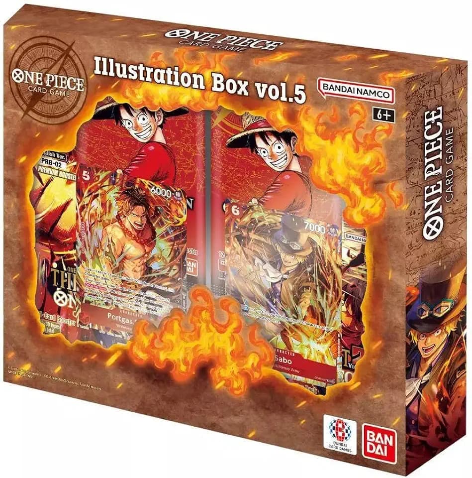 One Piece TCG: Illustration Box Vol. 5 (IB-05) - 4 Packs, Promos