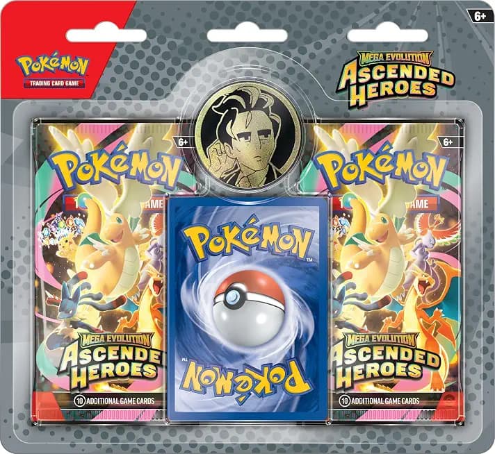 Pokemon TCG: Mega Evolution: Ascended Heroes: 2-Pack Blister (Random Promo)