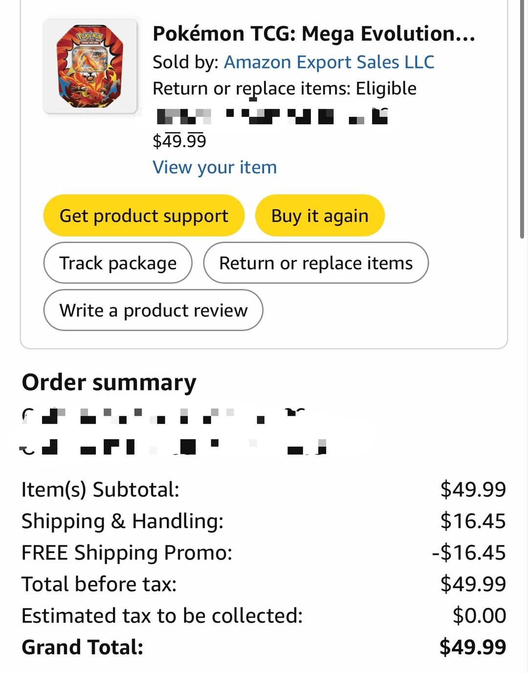 הזמנת Ascended Heroes Tin באמזון ב־49.99 דולר כולל משלוח חינם לישראל