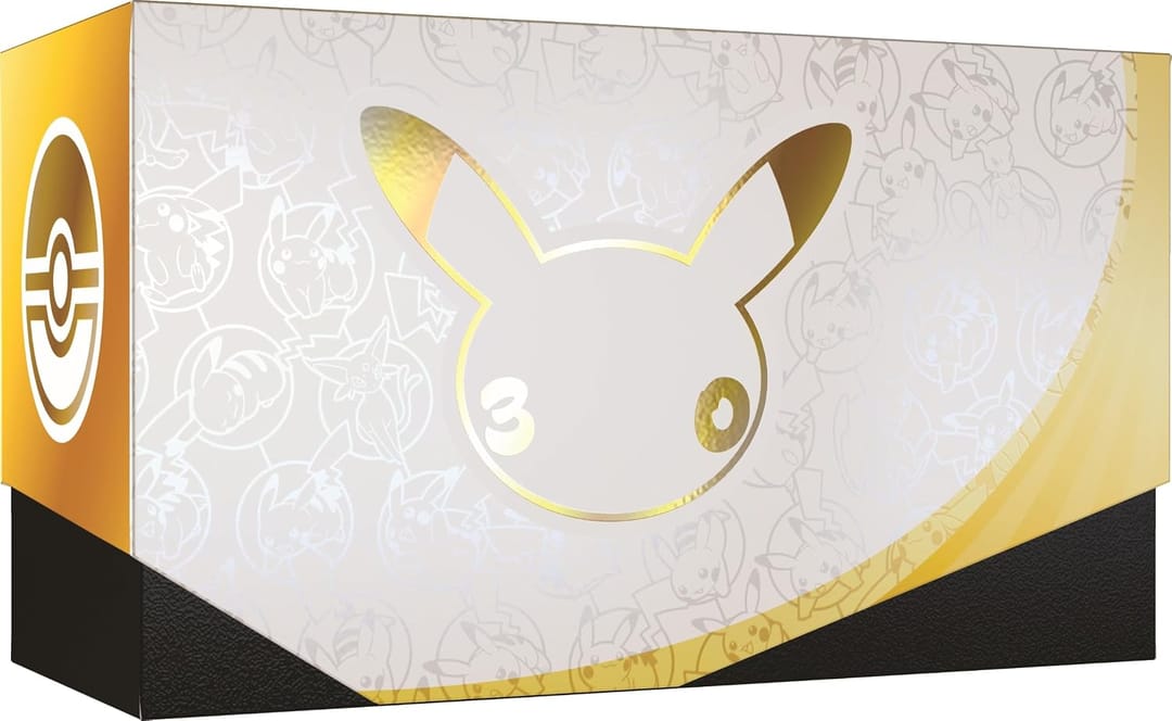 Elite Trainer Box של סט 30th Celebration - מארז קלפי פוקימון 30 שנה
