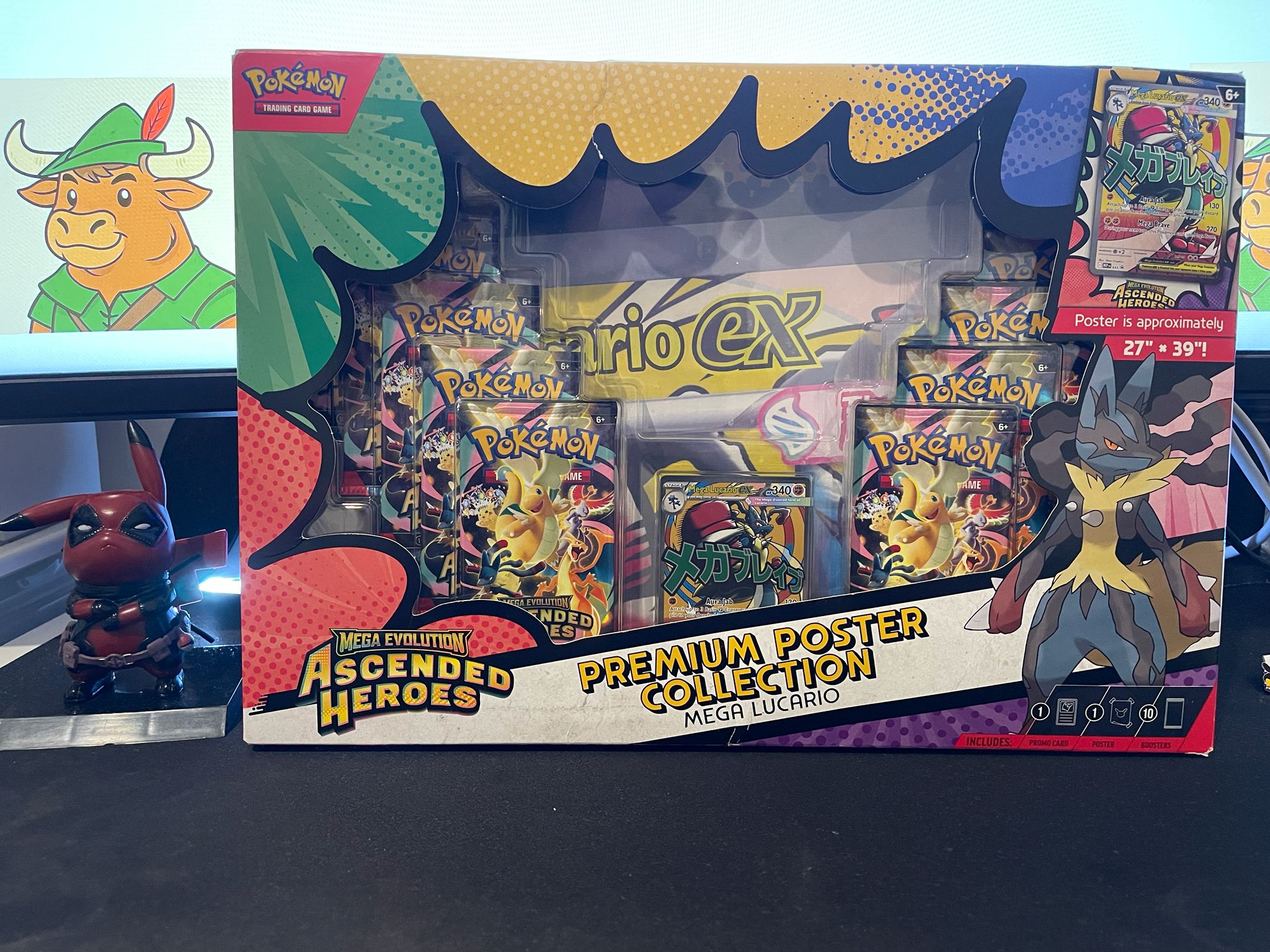 ביקורת מוצר: Mega Evolution Ascended Heroes Premium Poster Collection